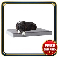 Orthopedic Dog Bed Large 35x22x3 Memory Foam Water Resistant