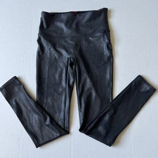SPANX Sz M Leggings Black EXCELLENT