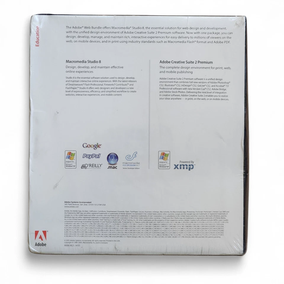Adobe Creative Suite 2 Premium STUDIO 8 For Windows Brand New Sealed - Image 3 of 4