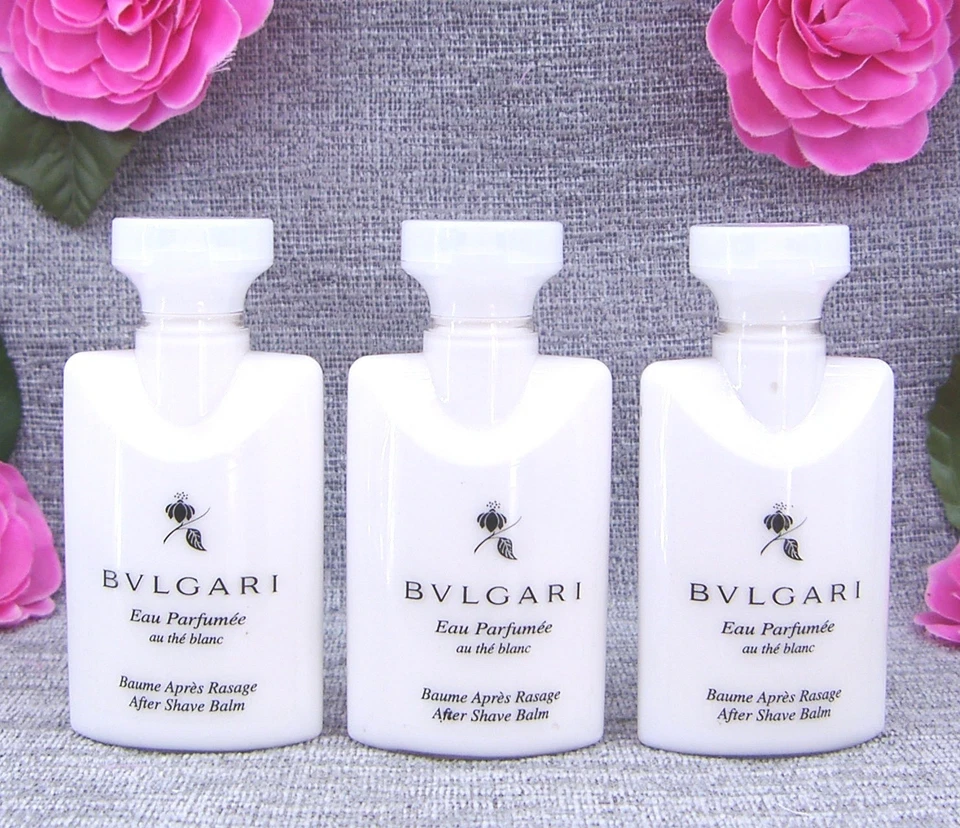 Bvlgari Eau Parfumee Au the Blanc After Shave Balm 120 ml 💜Bulgari 3 x 40 ml