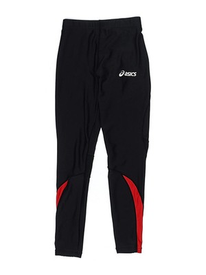 Asics Girls Black Track Pants 12