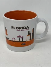 Dunkin Donuts Coffee Mug Florida Runs On Dunkin 2012 Destination Collection 