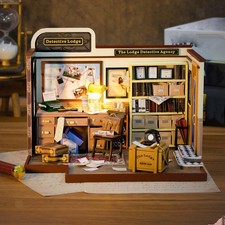 Miniatur Puppenhaus Bausätze Handarbeit Puppenhaus Modell für Kinder Teens Junge Mädchen