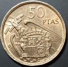 1957 (59) Spain 50 Pesetas Excellent Condition, Nice Details. — photo 2
