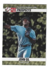 2026 Leaf Pro Set Metal John Gil 1990 Base 90B-96 Gold Super Prismatic 1/1