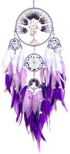 Tree of Life Dream Catchers, Perfect Butterfly Crystal Handmade Art Dream Cat...