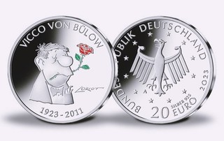 Deutschland 20 Euro 2023 BU LORIOT Vincent von Bülow