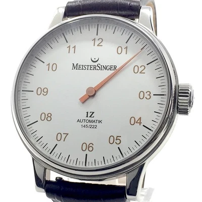 MEISTERSINGER (like new & unworn) 43mm LIMITED EDITION Automatic 1Z Full-Set - Bild 1 von 4