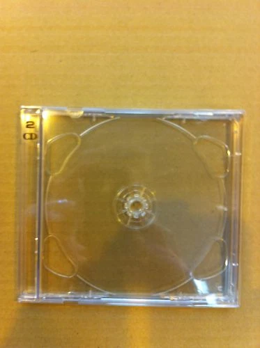 25 BRILLIANT BOX DOUBLE CD CASES + CLEAR TRAYS +FREEDEL