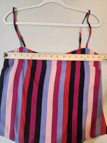 NWT Reformation Dove Top In Isabel Stripe Size Small Spaghetti Strap Top - Picture 11 of 13