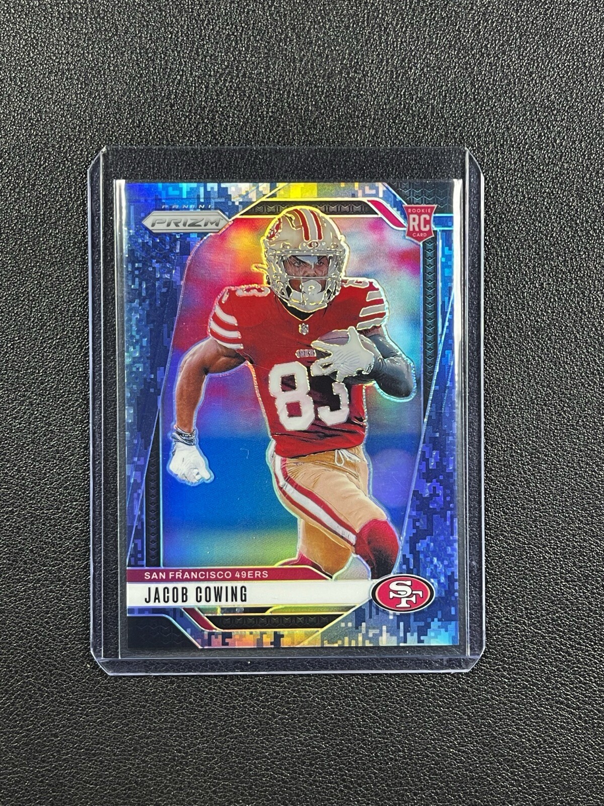 JACOB COWING 2024 PANINI PRIZM #335 NAVY CAMO ROOKIE RC 04/25