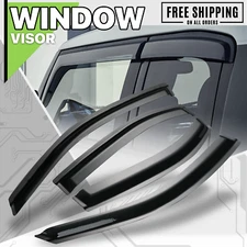 Window Visor Shade Vent Wind Rain Deflector Sun Guard fit 06-12 Fusion/MKZ/Milan