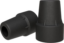 2 Pcs Cane Tips 3/4 Inch Heavy Duty Rubber Cane Tips Anti Slip TPR Replacement