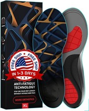 Plantillas De Gel Ortopedicas Para Hombre Mujer Plantar Pie Plano Dolor Zapatos