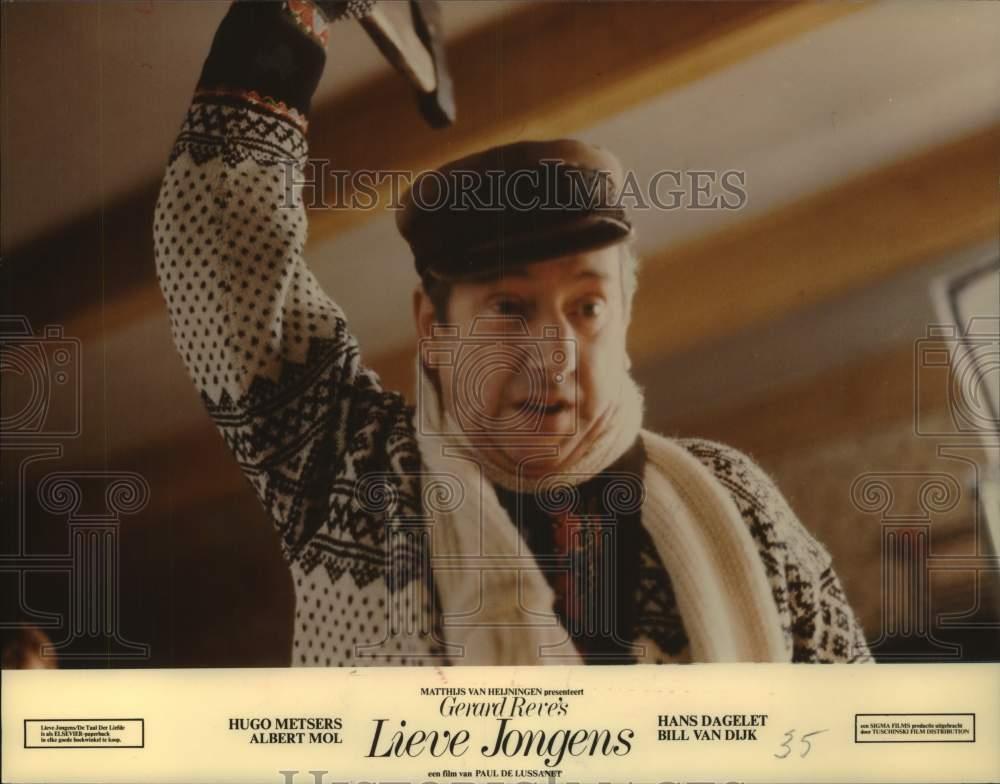 1980 Press Photo Albert Mol in Gerard Reve's 
