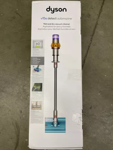 Dyson V15s Detect Submarine  Wet And Dry Vacuum (Not Gold) open box