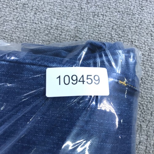 HNST Jeans Womens 32 x 32 Denim Pant High Rise Loose Wide Leg Blue Casual Adult - 第 8/8 張圖片