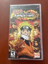 Jeu PSP Naruto Ultimate Ninja Heroes PAL, Français, Boîte Sans Notice