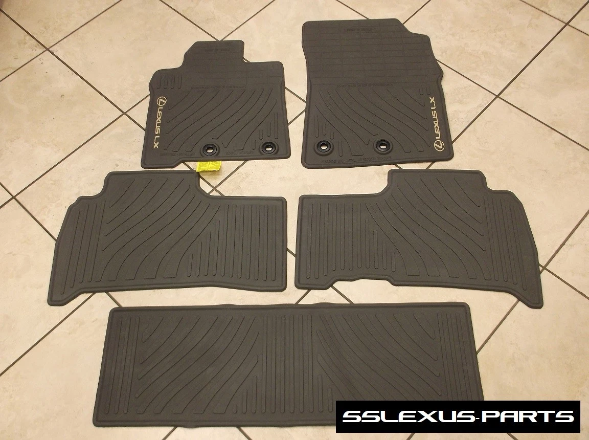 Lexus lx 570 all weather mats deals