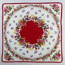 Vintage Christian Dior Handkerchief Pocket Square Bandana Neckerchief