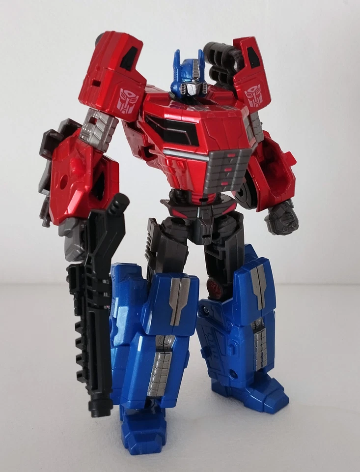 TRANSFORMERS FALL OF CYBERTRON FOC: TG 01 OPTIMUS PRIME (DELUXE CLASS) COMPLETE - Imagen 2 de 4