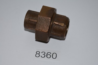 Messing Kupfer Schweißrohr Verbindung Schweißverbindung 1'' Mueller A3013