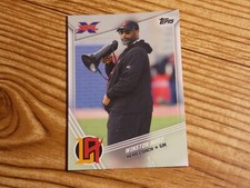 Los Angeles Wildcats 2020 XFL Base #15 Winston Moss Football Card