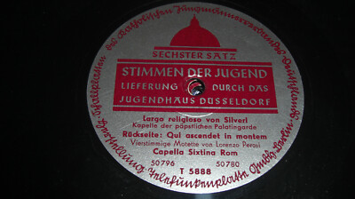 (S6982) Stimmen der Jugend - Sechster Satz - TU ES PETRUS - T 5888