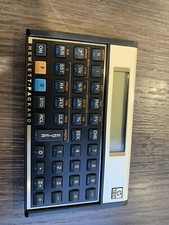 Vintage Hewlett Packard HP 12C Financial Calculator Gold w/Case WORKING