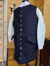 Colonial 18th century revolutionary war or pirate wool waistcoat vest
