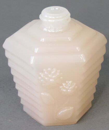 Hice Imports rosa Glas Parfüm Glas / ohne Deckel