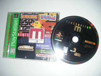 Namco Museum Vol.3 Sur PS1 - Jeu PlayStation 1 PAL, Bon état