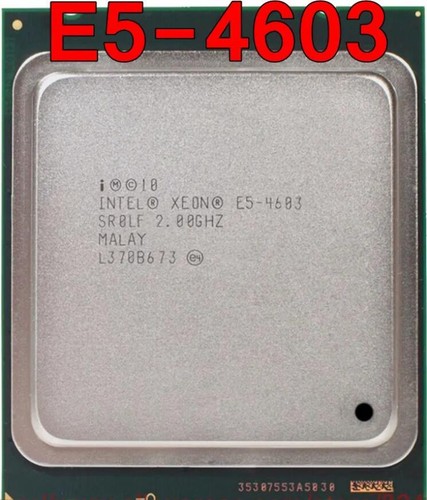 Intel E5-4603 E5-4607 E5-4610 E5-4617 E5-4620 E5-4640 E5-4650 E5-4650L CPU - Picture 2 of 15