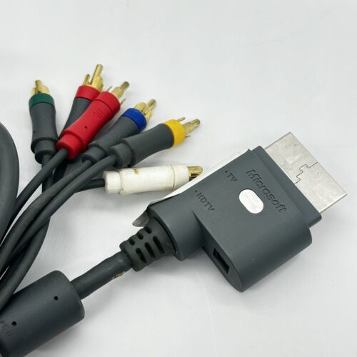🔥Xbox 360 Genuine OEM HD AV Component Cable X801255-100 TESTED✅ SHIPS FAST⚡️ - Picture 3 of 8