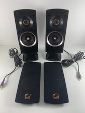 Satellite Stereo Speakers 11" Right And Left Speakers Acoustic Authority Tested