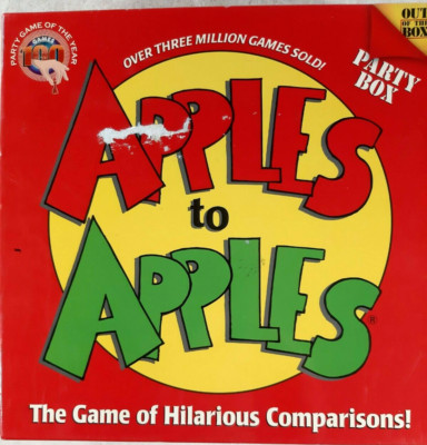 Apples to Apples Party Box Family Board Game 2007
