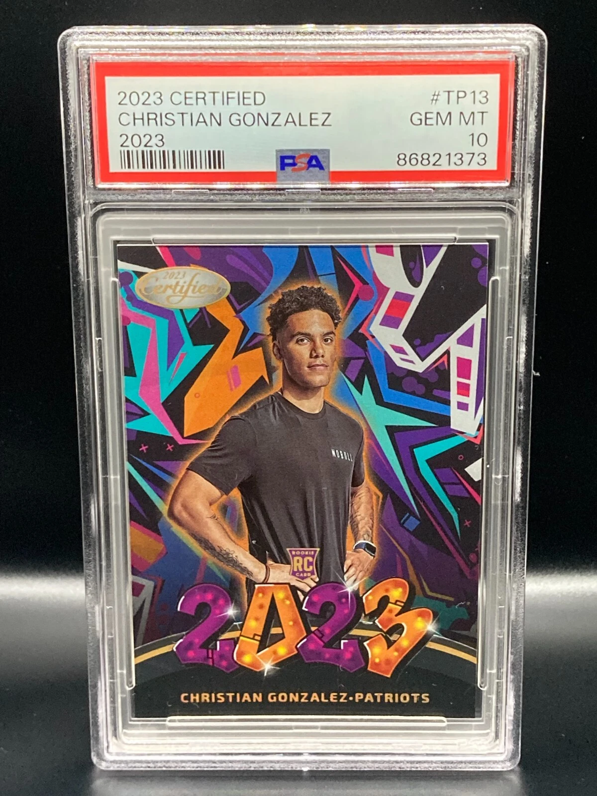 Christian Gonzalez Panini Certified 2023 #TP13 Base