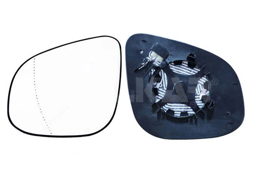 6472698 ALKAR MIRROR GLASS, OUTSIDE MIRROR RIGHT FOR  MERCEDES-BENZ RENAULT