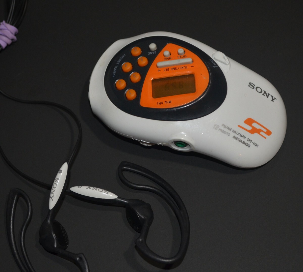 Walkman SONY Sony Radio SRF-80 AM⁄FM Stereo Band 0 Powered