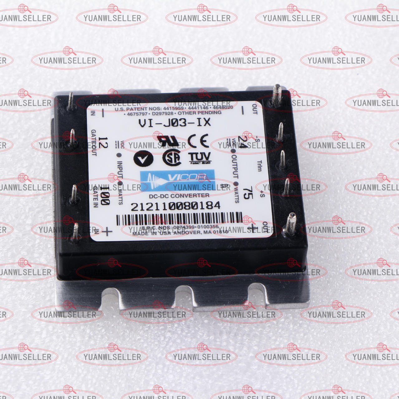 1PCS VI-J03-IX DC/DC Converters 24 VDC 75W VICOR MODULE NEW
