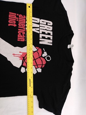 Green Day American Idiot Official T-Shirt – Licensed Album Art, Black, Sizes S To 5XL, New With Tags