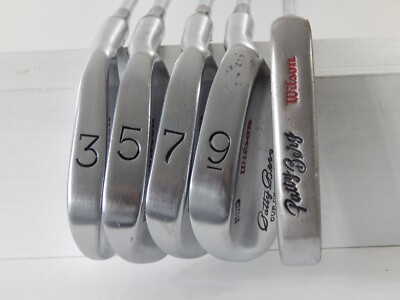 VINTAGE WILSON Patty Berg Cup Defender Iron Set plus Putter | eBay