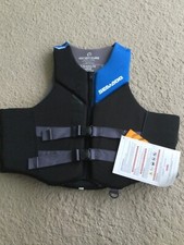 Sea Doo Freedom Mens Blue Life Jacket Seadoo Jet Ski Vest PFD 3X New