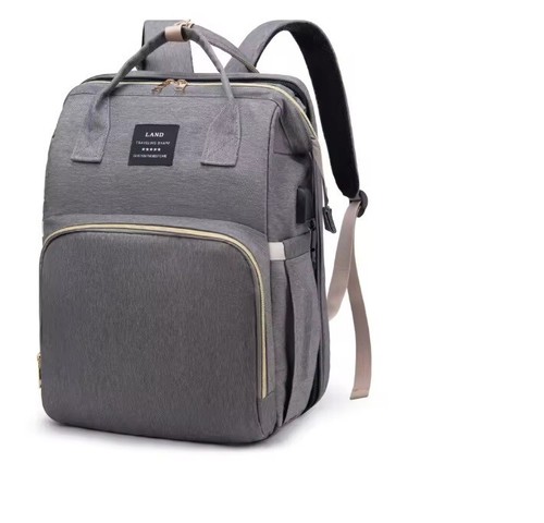 Borsa Zaino Fasciatoio, Zaino Mamma Multifunzione con Fasciatoio Portatile - Foto 6 di 13