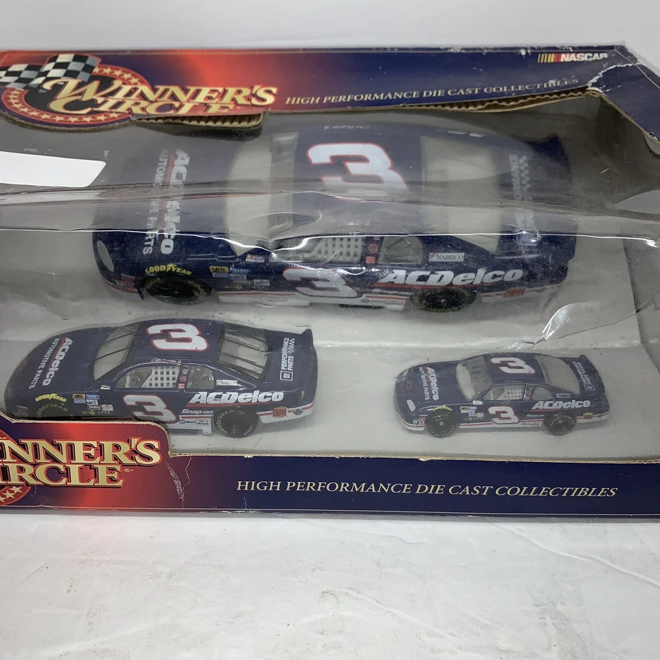 Winners circle Dale Earnhardt Jr 1999 3 Cars  - Image 2 of 4