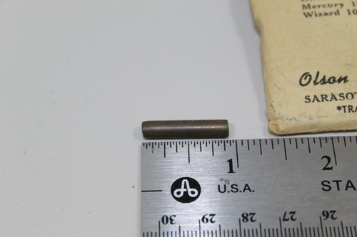 (6) Nos Vintage Outboard Motor Shear Pins 3/16" x 15/16" Brass Olson No. 25 - Picture 1 of 2