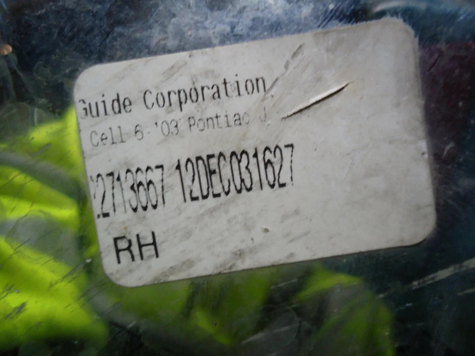 Pontiac Sunfire 2003 cupé 2 puertas faro derecho del lado del pasajero 22713667 Foto 2 de 4