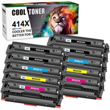 W2020A 414X Compatible with HP 414A Toner Laserjet Pro M454dn M454dw No Chip lot