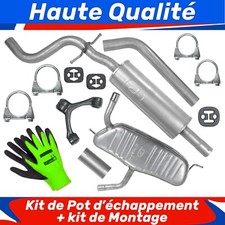 Kit de pot d'échappement pour Seat Leon 2 II Hayon 1.6 (2005-12/2012)
