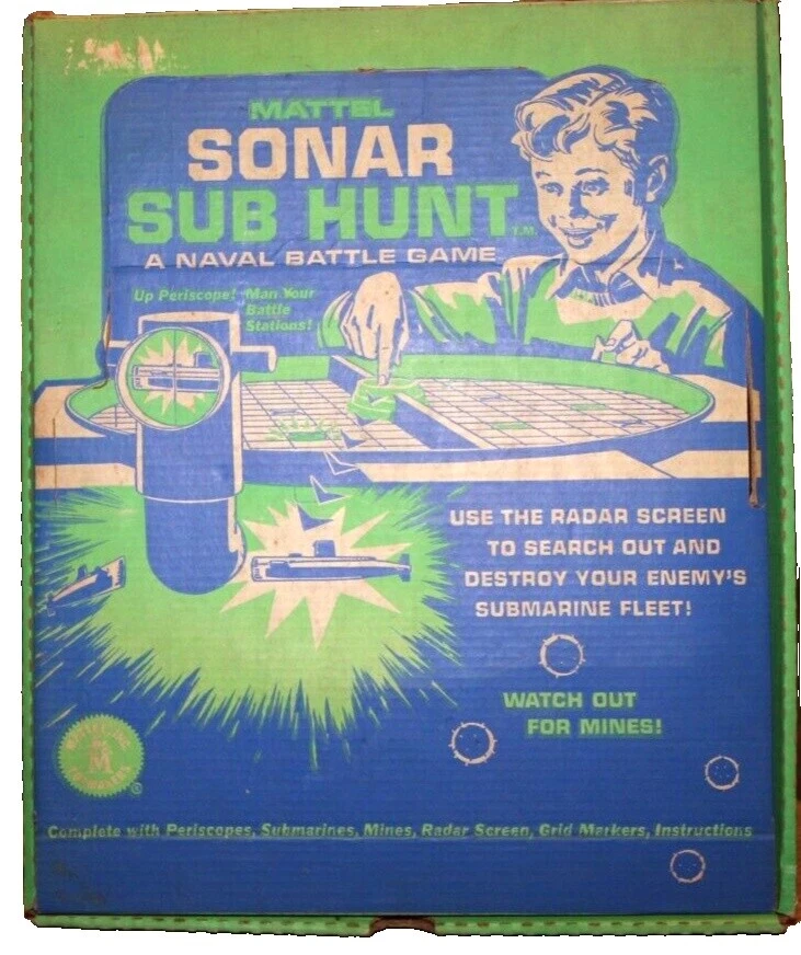 Mattel 1961 Vintage fabricación Juegos de mesa y tradicionales